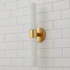 Linear Tube Vanity Light - 2 Light