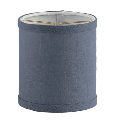 4" Linen Drum Chandelier Shade