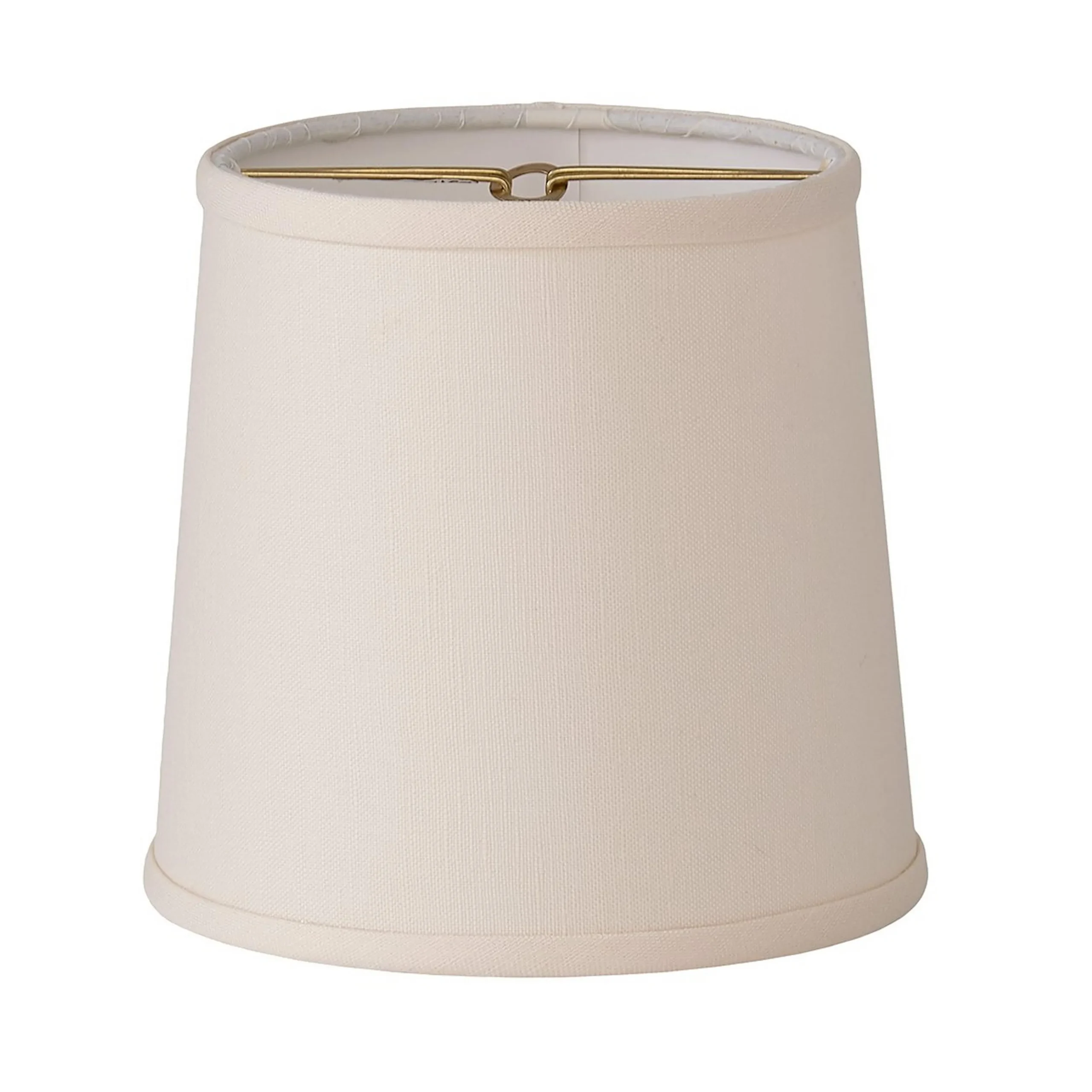 6" Linen Tapered Chandelier Shade