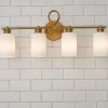 Looped Arm Vanity Light - 4 Light