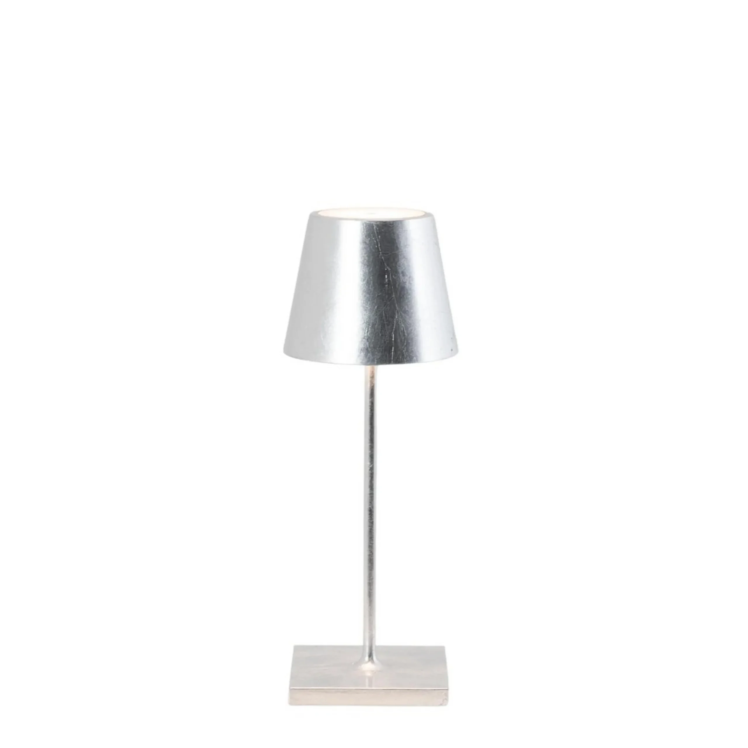 Lucy Cordless Mini Table Lamp - Metallic