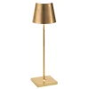 Lucy Cordless Table Lamp - Metallic
