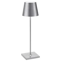 Lucy Cordless Table Lamp - Metallic
