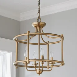 Lustre en Transition Convertible Lantern