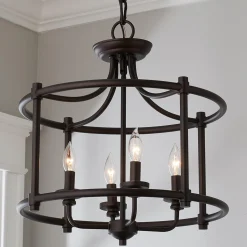 Lustre en Transition Convertible Lantern