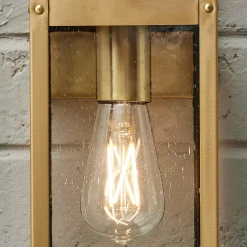 Maddox Seeded Outdoor Sconce - Small