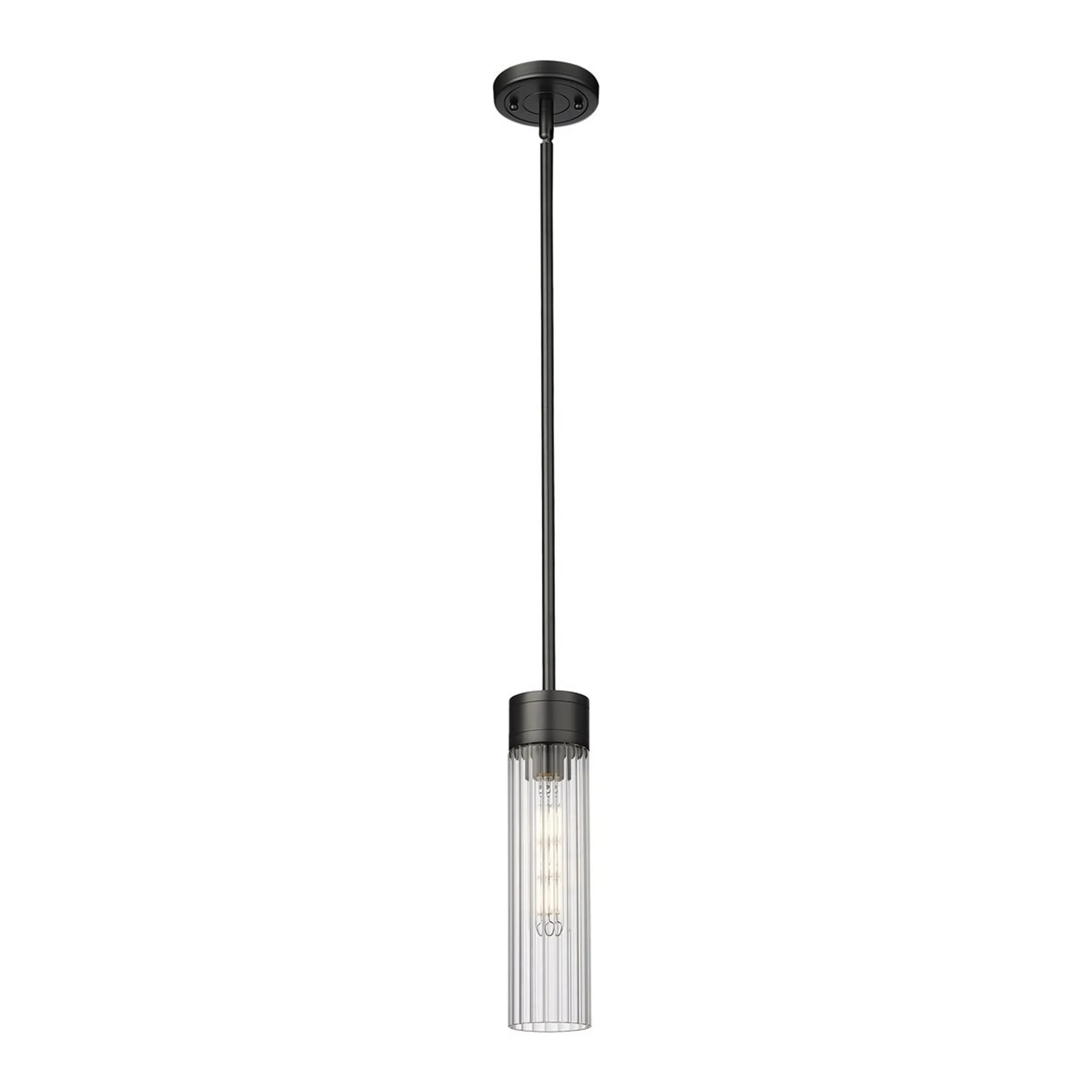 Malika Clear Glass Pendant
