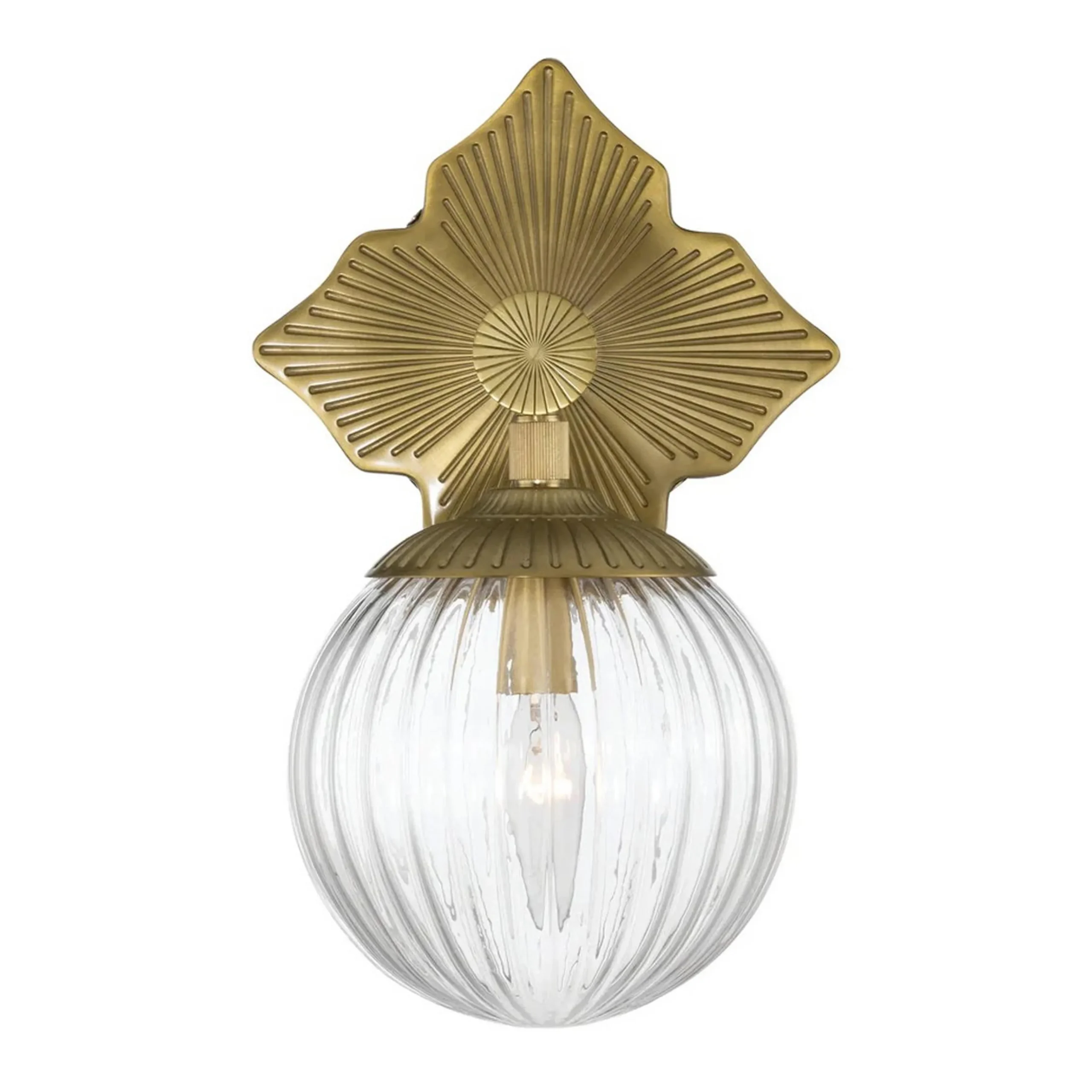 Manet Clear Bath Sconce - 1 Light