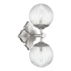 Manet Clear Bath Sconce - 2 Light