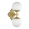 Manet Opal Bath Sconce - 2 Light