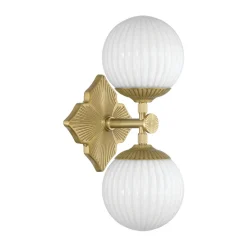 Manet Opal Bath Sconce - 2 Light