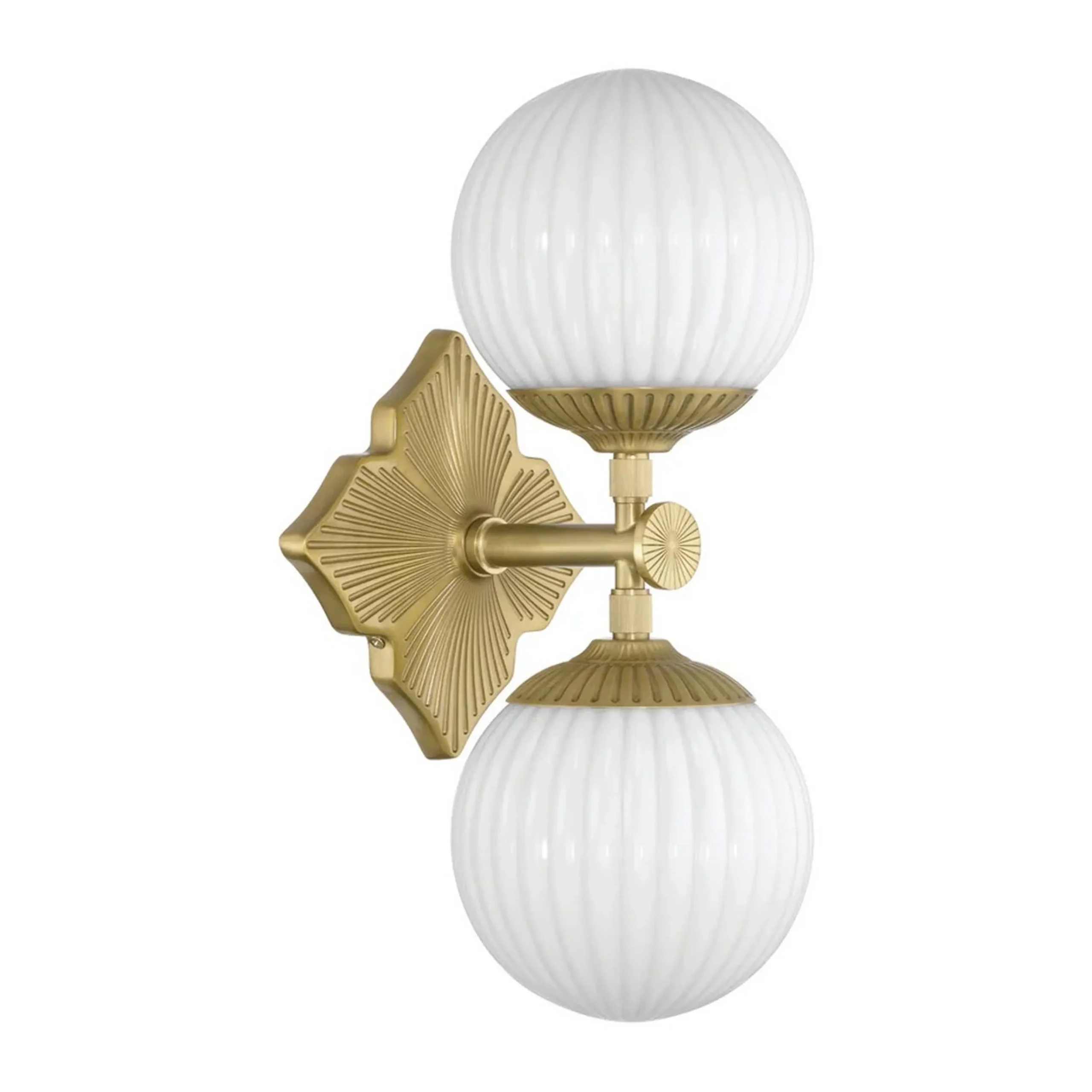 Manet Opal Bath Sconce - 2 Light