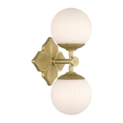 Manet Opal Bath Sconce - 2 Light