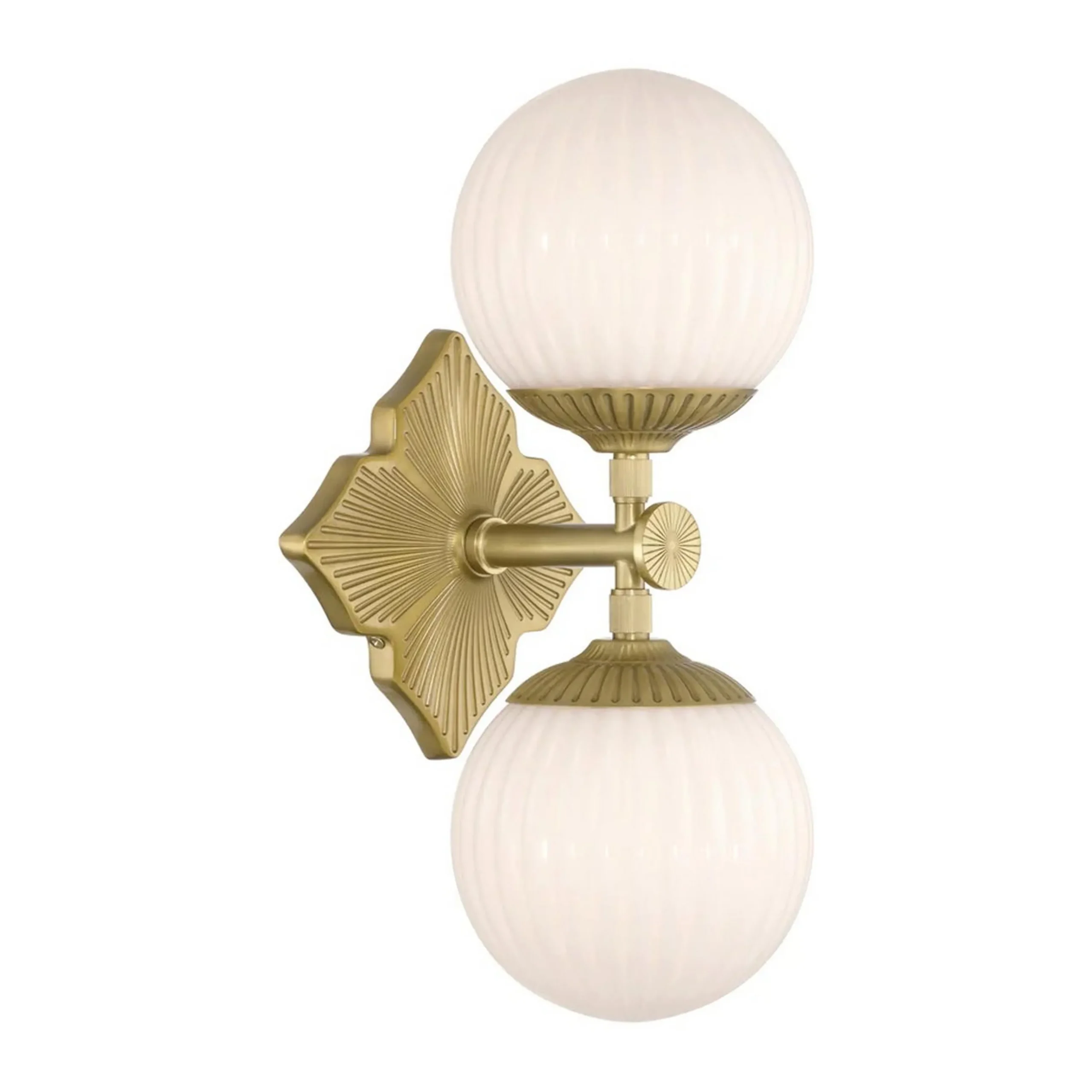 Manet Opal Bath Sconce - 2 Light