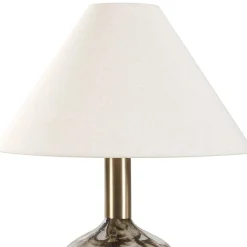 Marbled Mocha Table Lamp