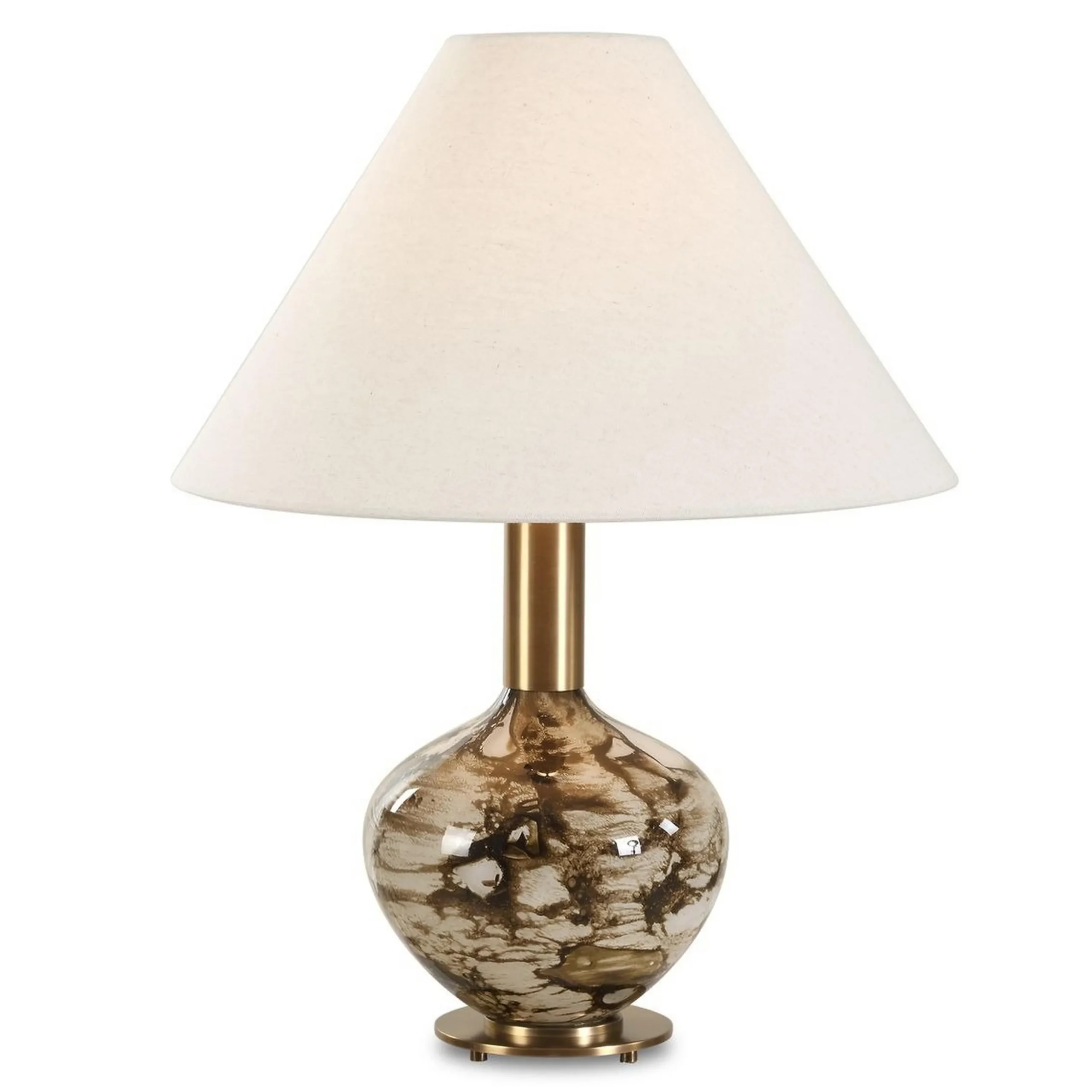 Marbled Mocha Table Lamp