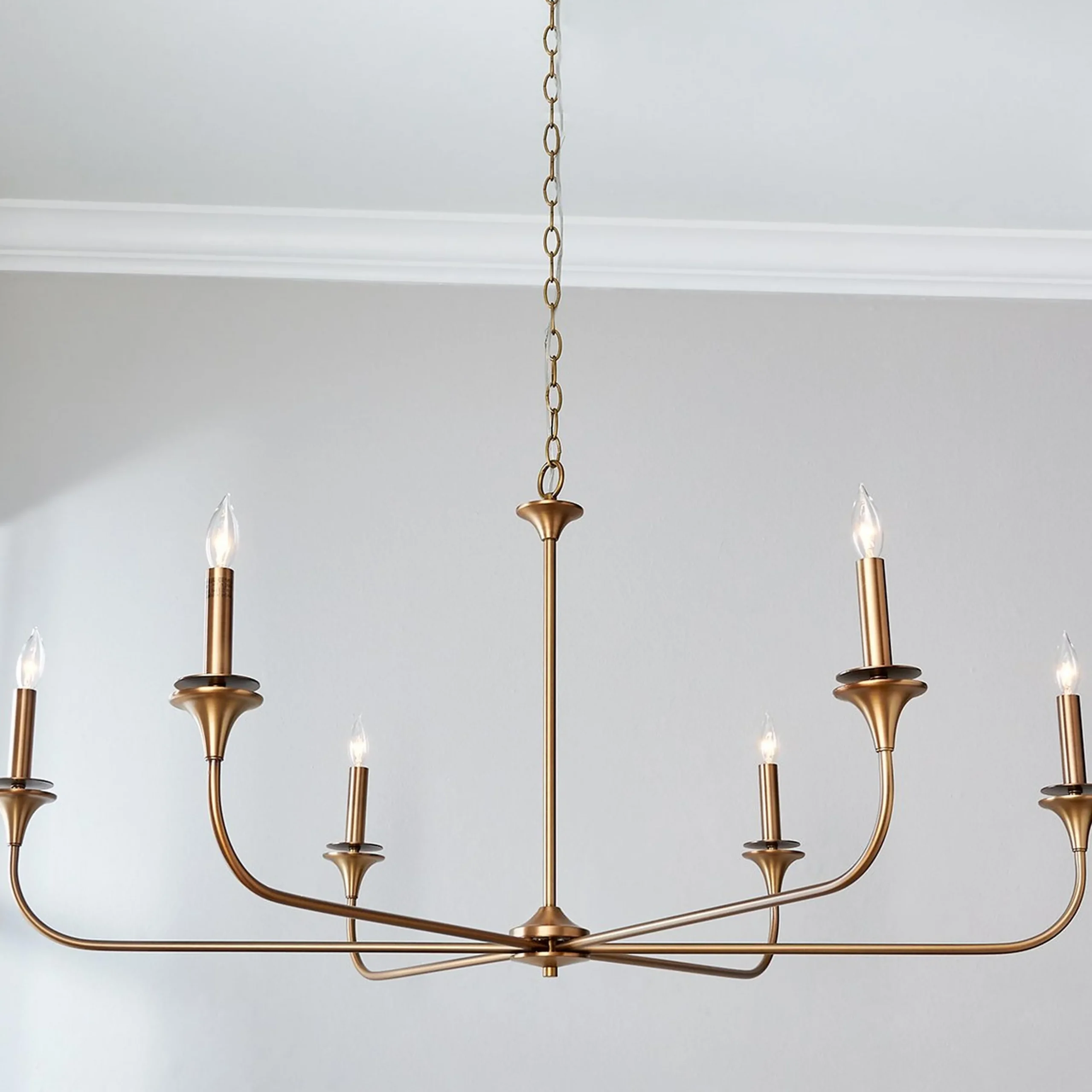 Mayhue Chandelier - 6 Light