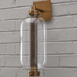 Mechanized Industrial Outdoor Sconce