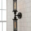 Mesh Double Cylinder Sconce