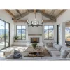Mestra Alabaster Chandelier - 8 Light
