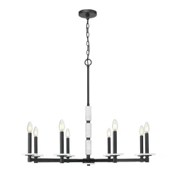 Mestra Alabaster Chandelier - 8 Light
