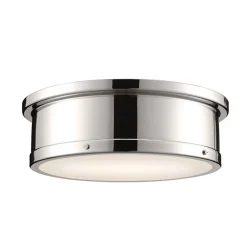 Metal Drum Ceiling Light