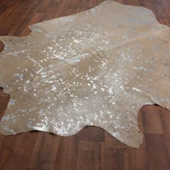 Metallic Cowhide Rug