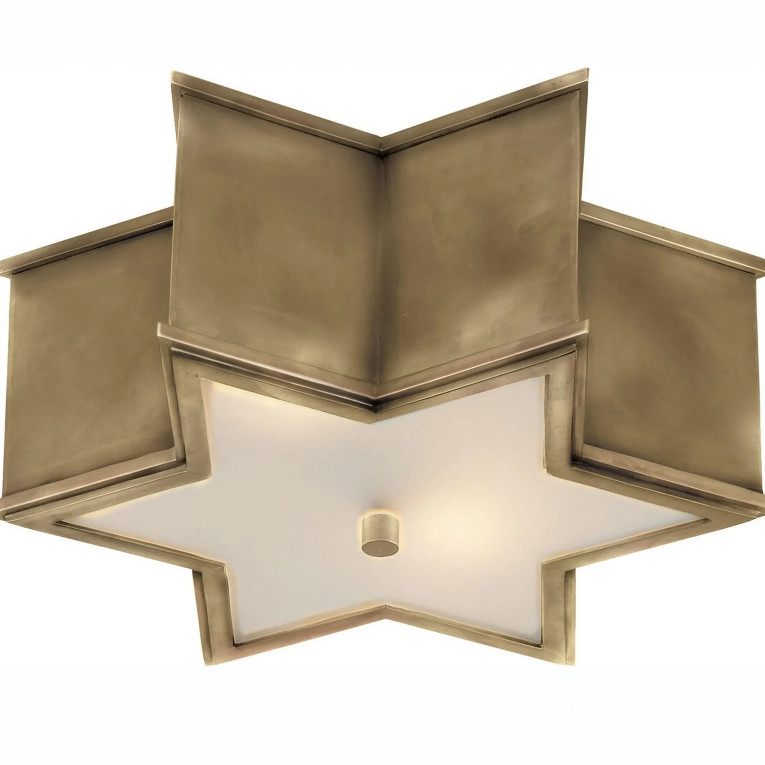 Metal Star Ceiling Light