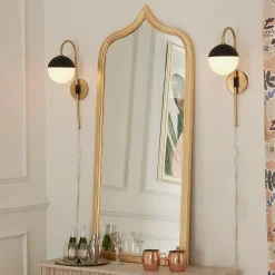 Mid-Century Globe Adjustable Swing Arm