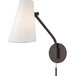 Mid-Century Modern Cone Shade Swing Arm