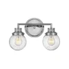 Mildly Mid-Century Vanity Light - 2 Light
