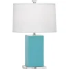 Minimal Ceramic Column Table Lamp - Small
