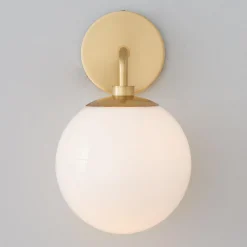 Minimalist Globe Sconce - 1 Light