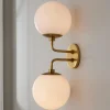 Minimalist Globe Sconce - 2 Light