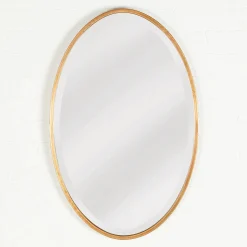 Minimalist Modern Gold Mirror