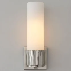 Mirza Opal Glass Bath Sconce - 1 Light