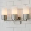Mirza Opal Glass Vanity Light - 3 Light