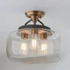 Mod Bowl Semi-Flush Ceiling Light - Large