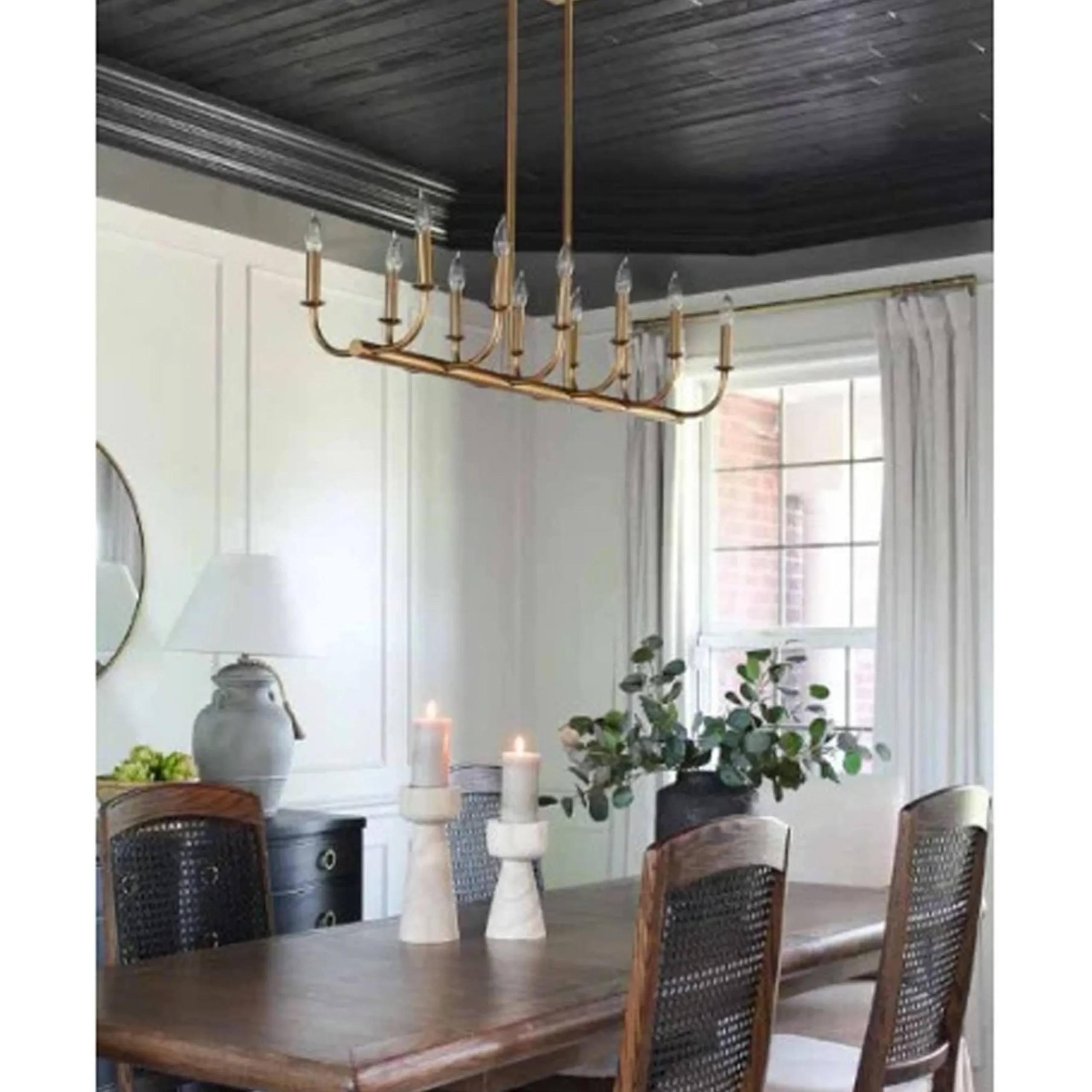 Moderately Modern Island Chandelier