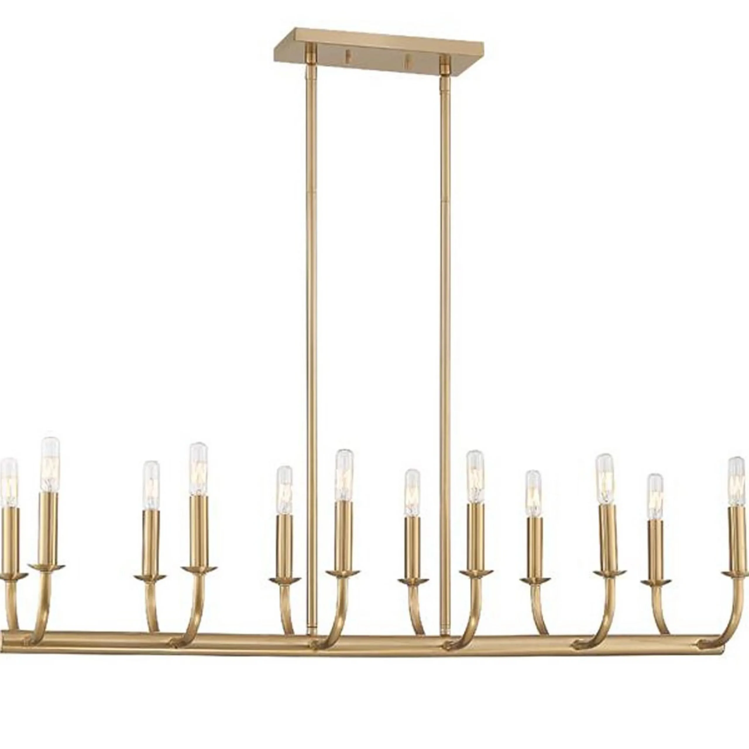 Moderately Modern Island Chandelier