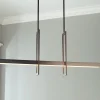Modern Balance Beam LED Island Chandelier