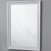 Modern Beveled Two-Toned Mirror