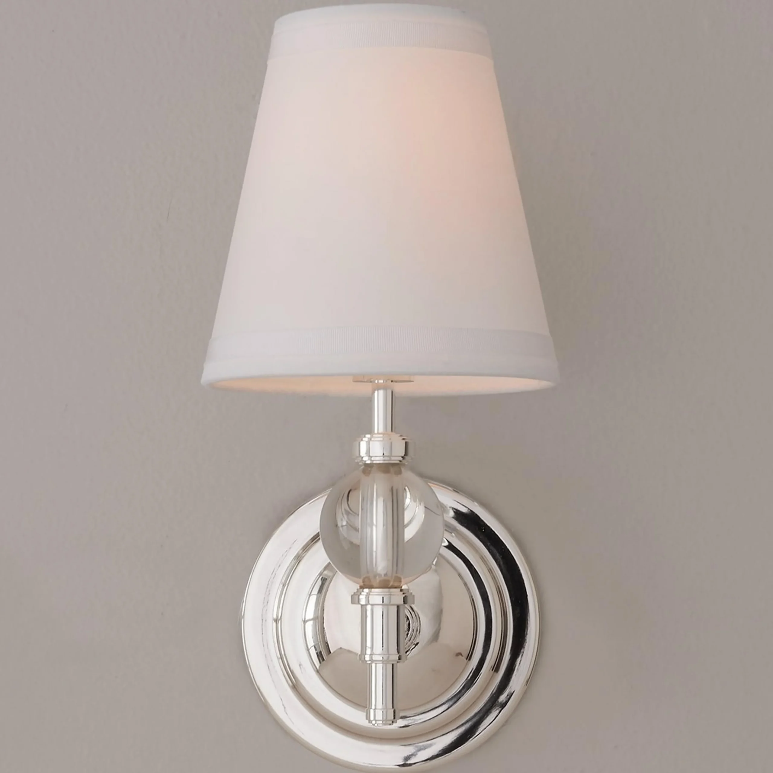 Modern Crystal Ball Sconce