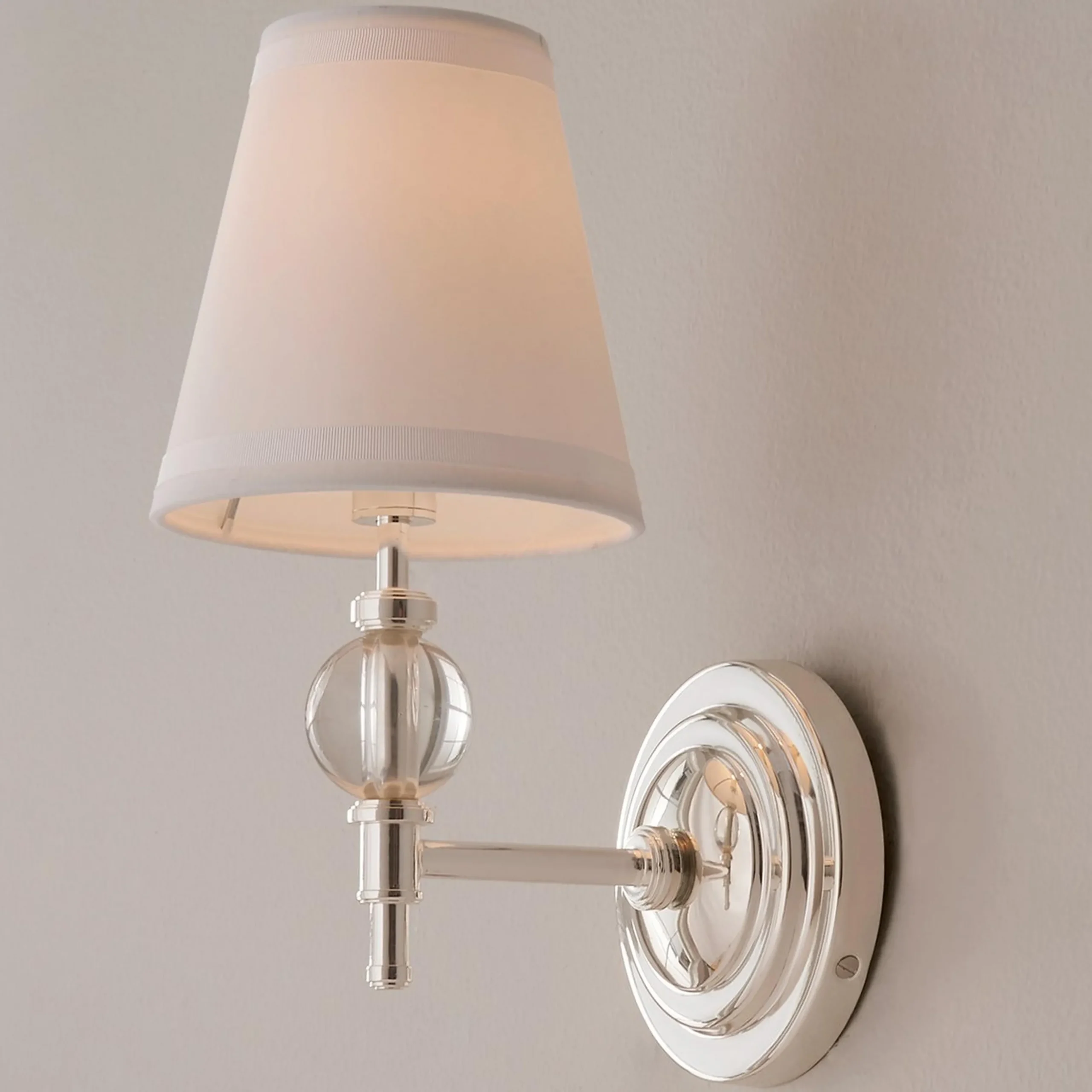 Modern Crystal Ball Sconce