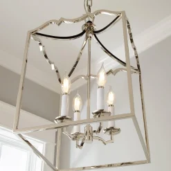 Modern Detailed Box Frame Lantern