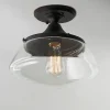 Modern Diner Semi-Flush Ceiling Light