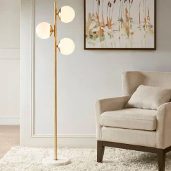 Modern Globes Vertical Floor Lamp
