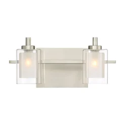 Modern Layered Geometric Vanity Light - 2 Light