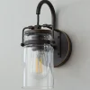 Modern Mason Jar Sconce