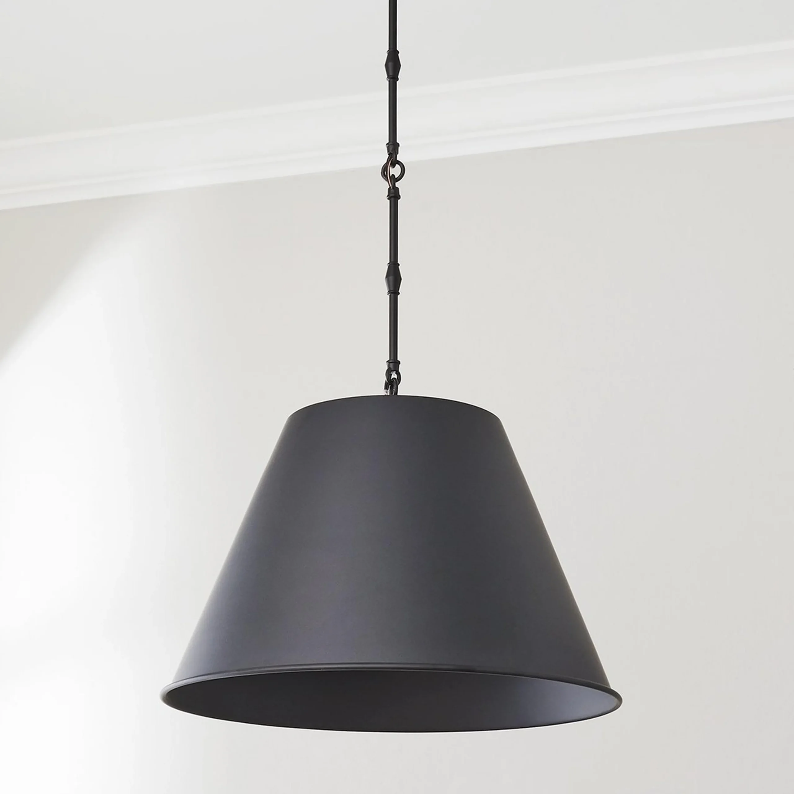 Modern Metal Shade Pendant - Large